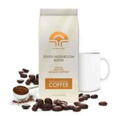 Brain Brands Seven Mushroom Blend Coffee