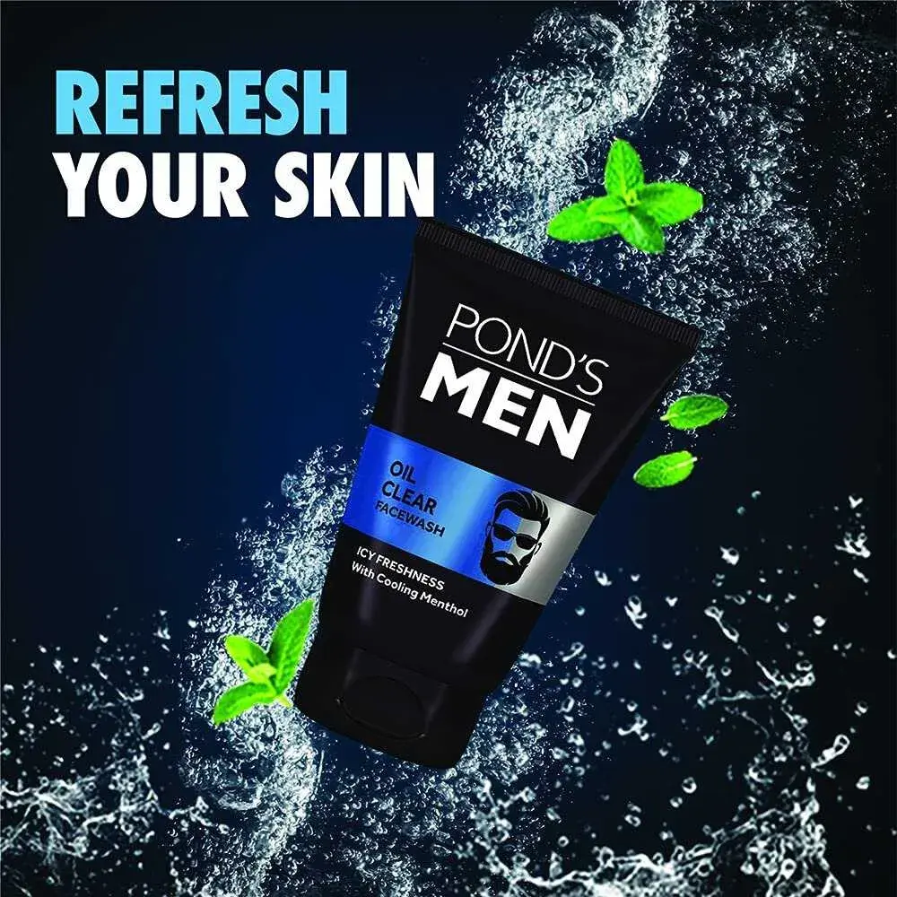 Ponds Men Oil Clear Face Wash Face Wash Face wash for oily skin men