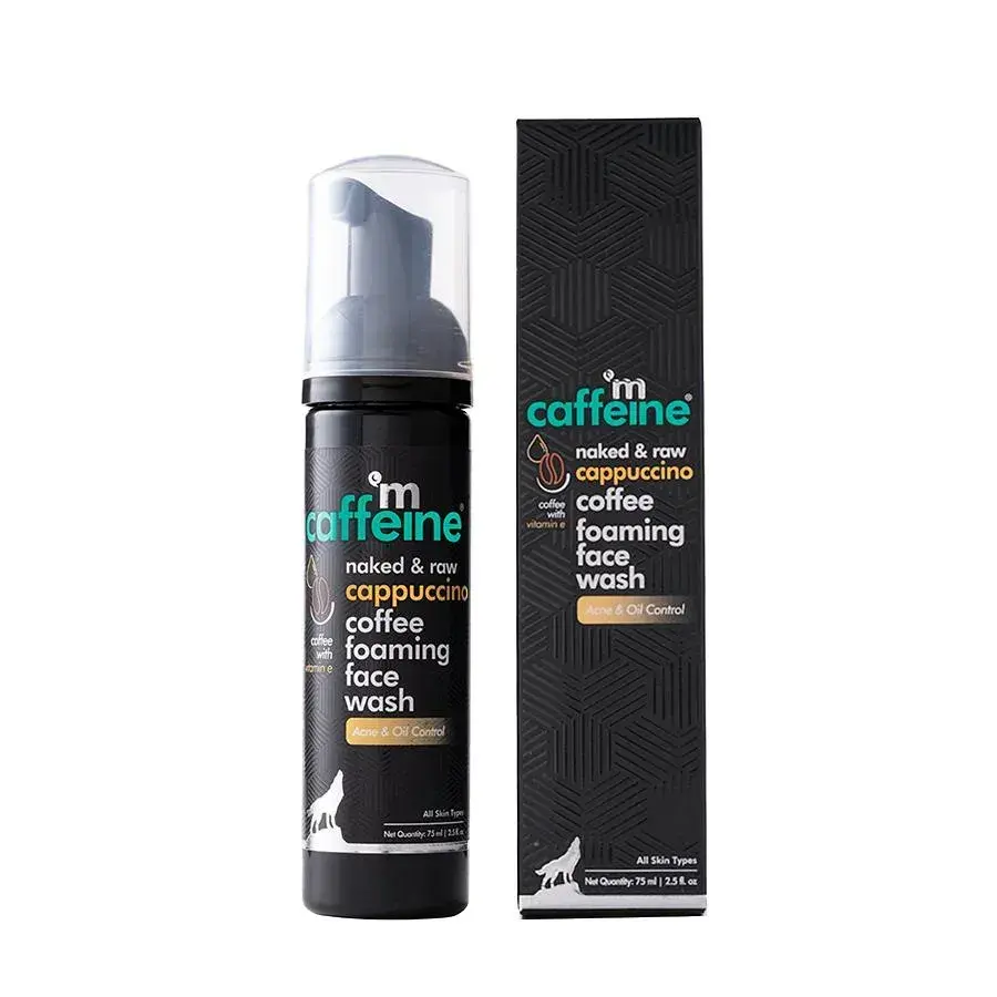 Caffeine Anti Acne Coffee Foaming Face Wash For Oily Skin Best Face wash for oily skin men