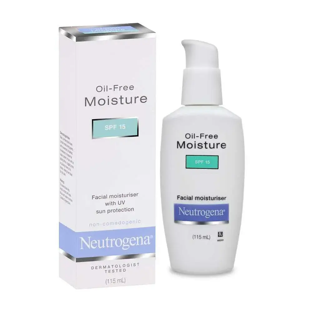 Neutrogena Oil-Free Moisturizer SPF 15 - Best Moisturizer for Oily Skin