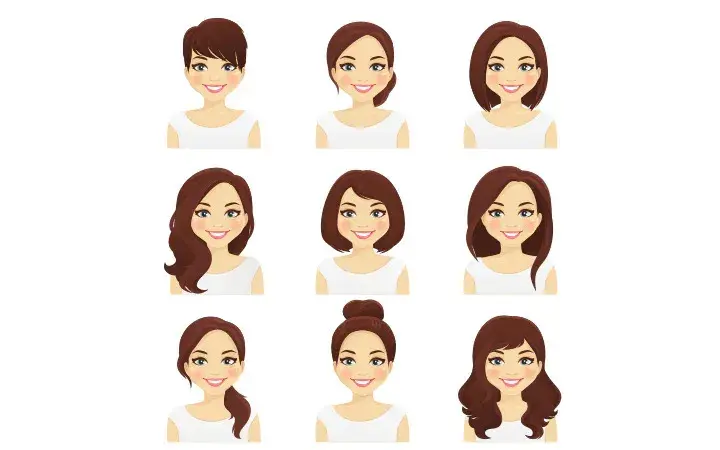 Different Types of Hairlines in Women, Type of Hairline