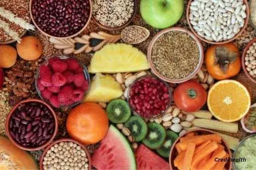 Fruits, vegetables and whole grains - treatment for an ulcer in stomach