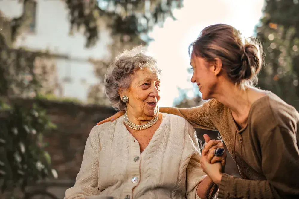 dementia care for old people