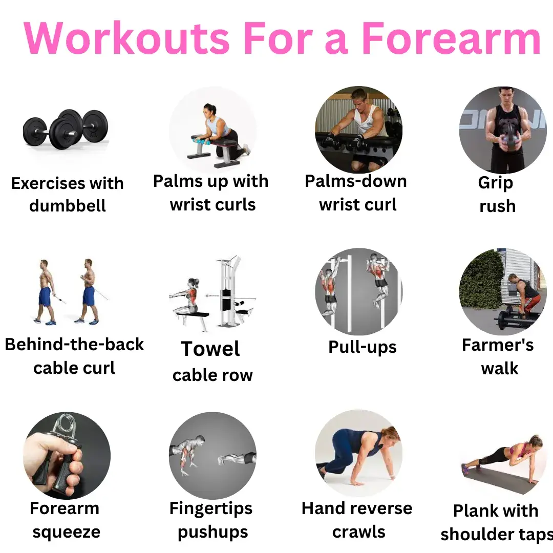 How can you develop forearm strength