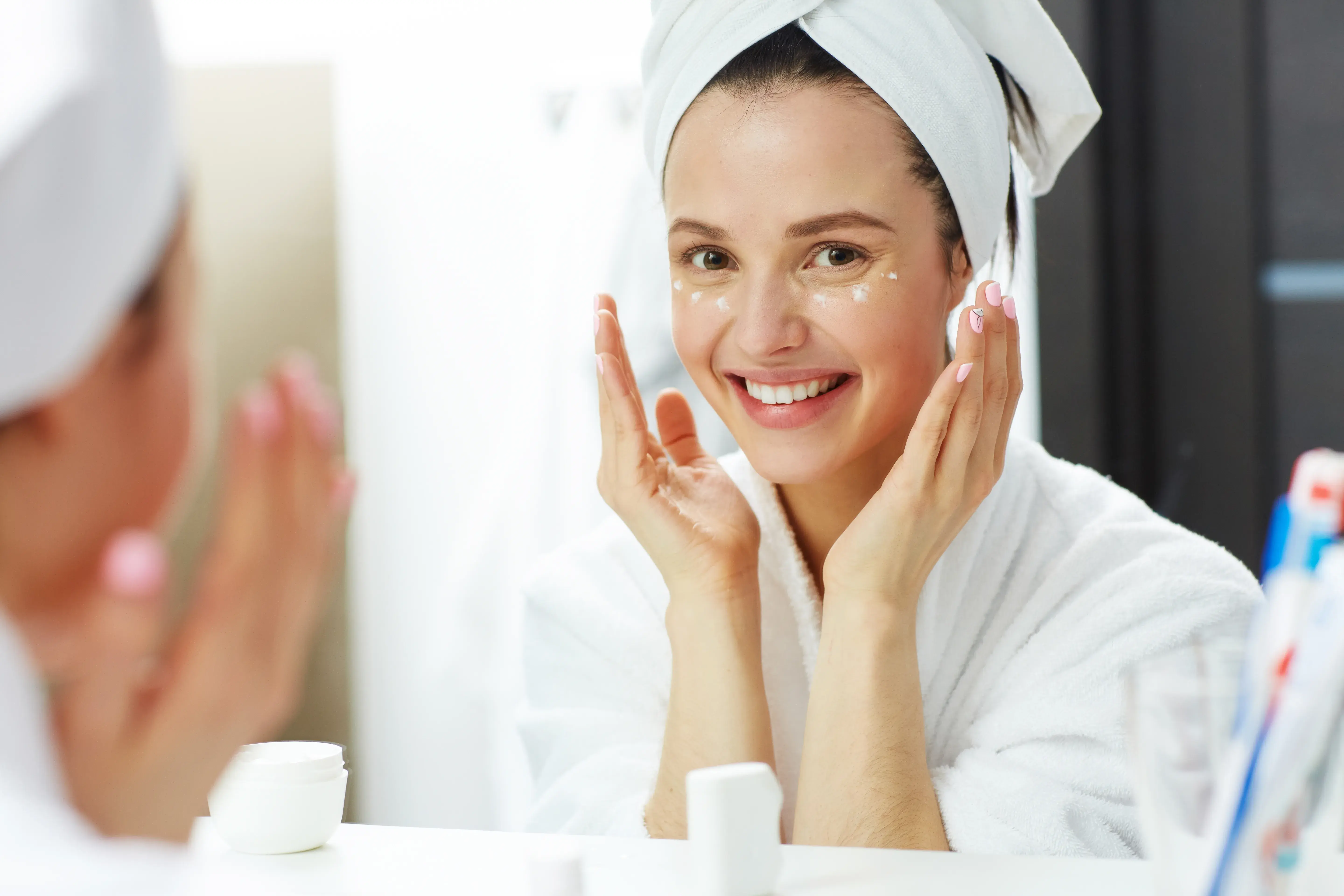 Cleanse your skin twice a day