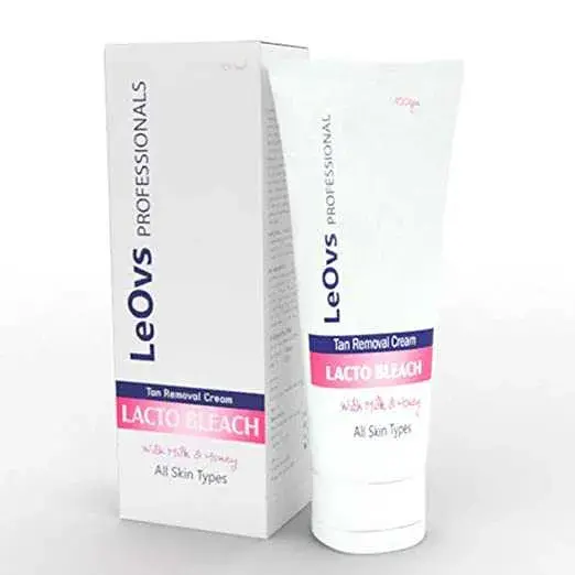 LEOVS PROFESSIONAL LACTO BLEACH DE-TAN CREAM