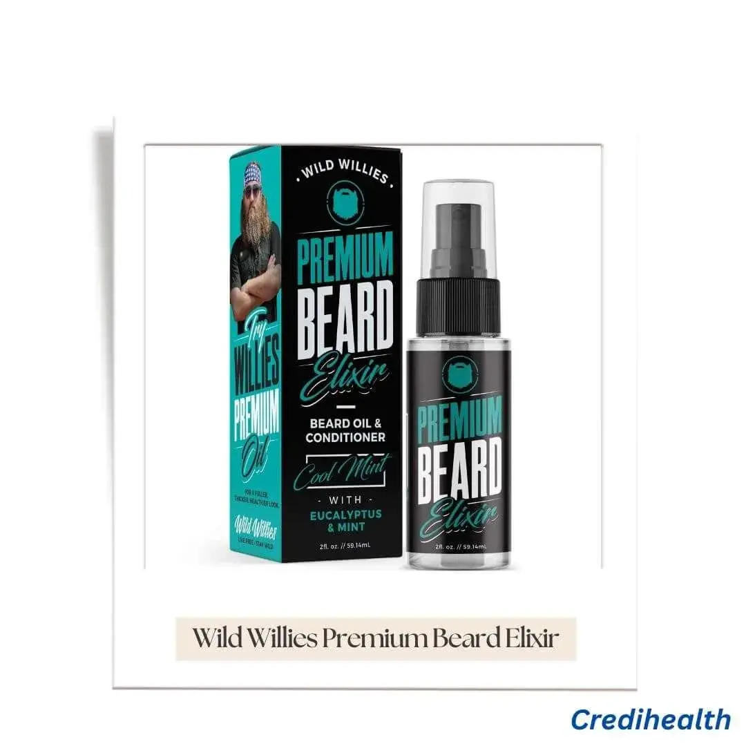 Wild Willies Premium Beard Elixir - Best Beard Growth Oils