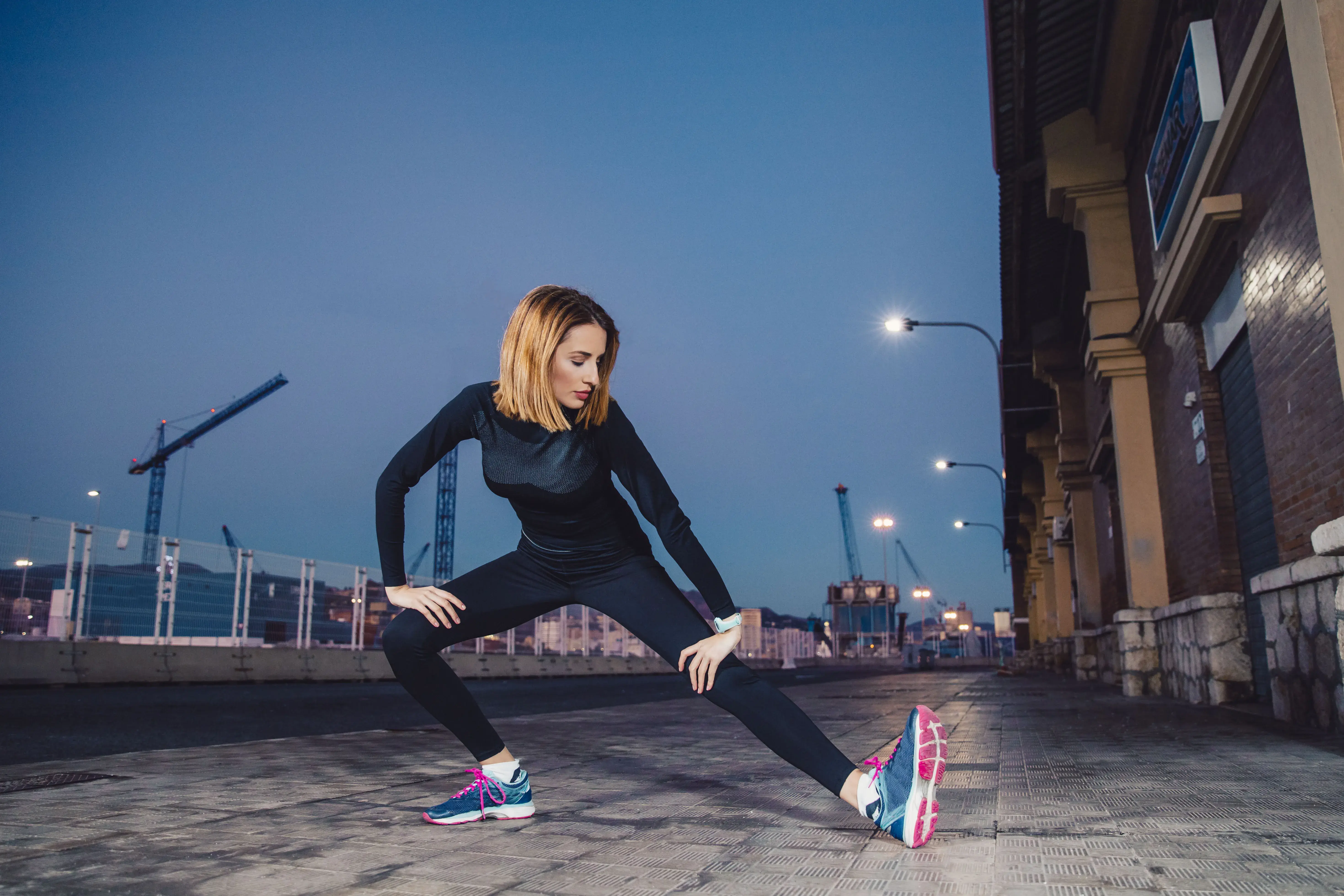 Stretching during the night