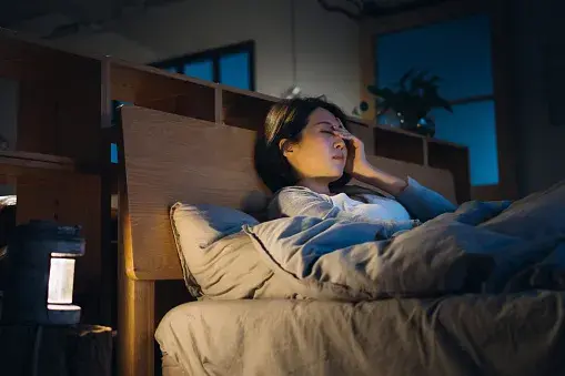 why I cannot sleep