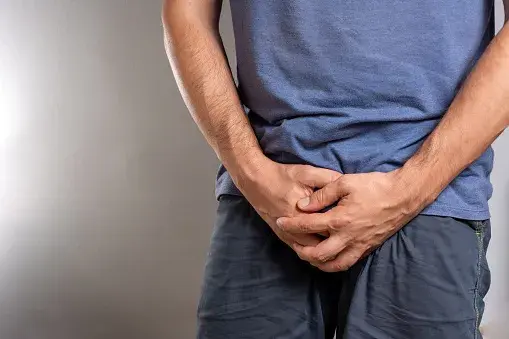 Bladder infection in man