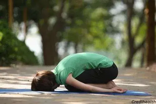 Child's pose (Shishuasana)