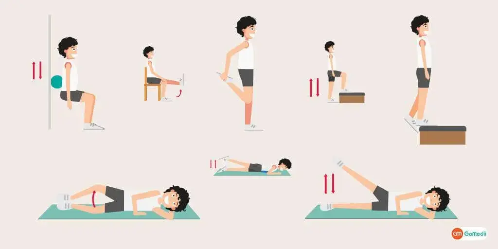 Exercises to reduce knee pain