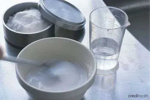 Make a paste of baking soda- nail whitening tips, natural nail whitener