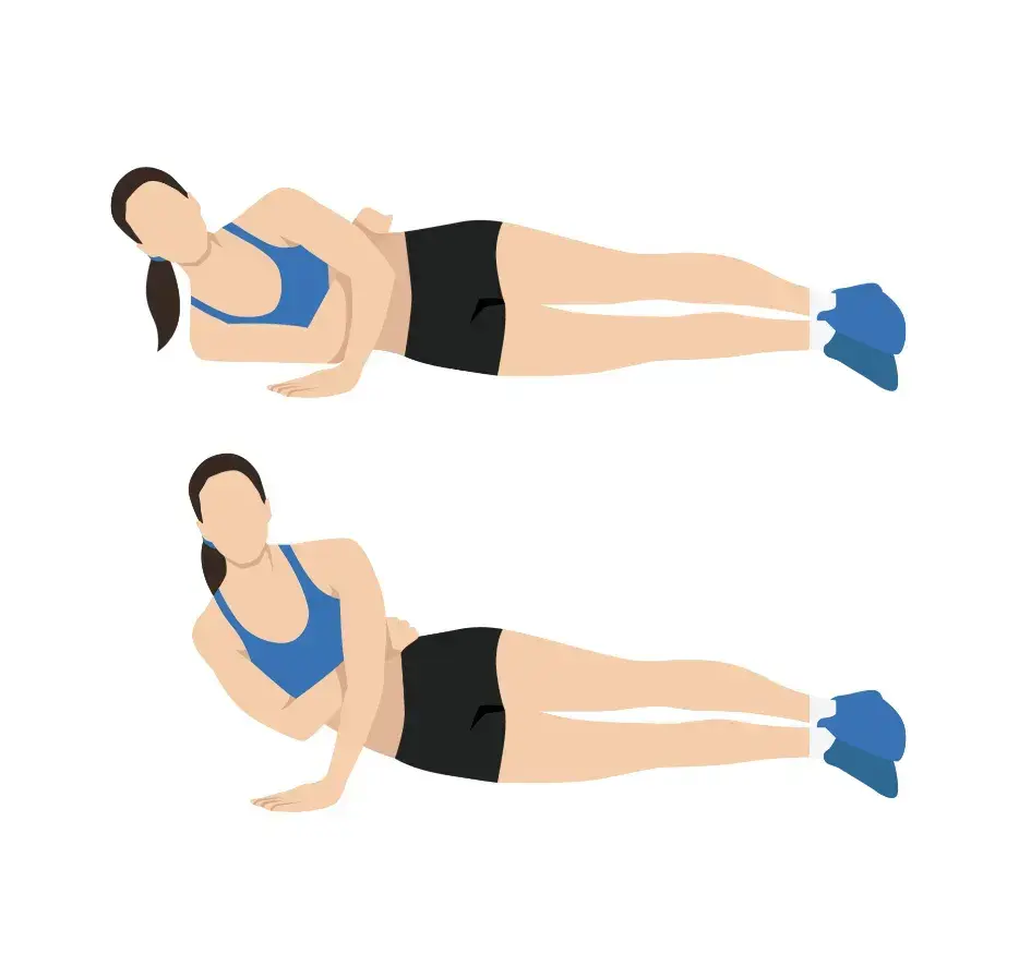one-arm push-ups
