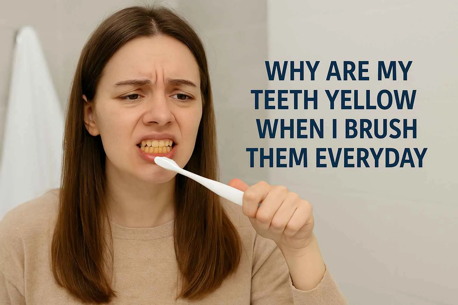 Why Are My Teeth Yellow Even Though I Brush Them Every Day? 8 Reasons Here | Updated 2026