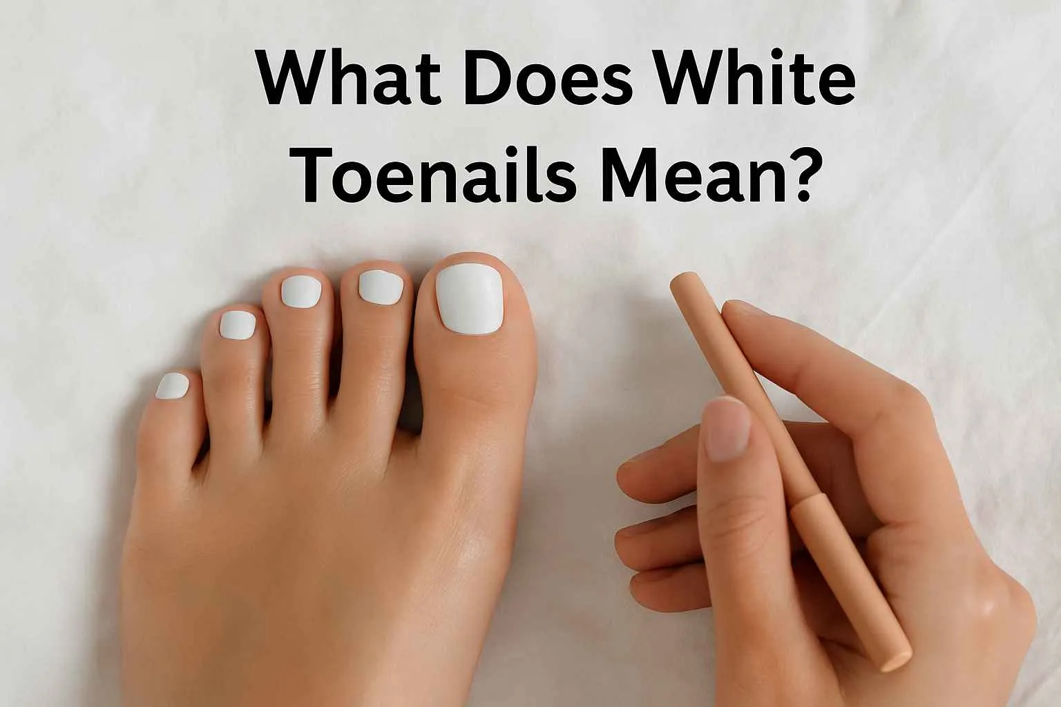 What Does White Toenails Mean? Causes, Symptoms & When to Worry | Updated 2026