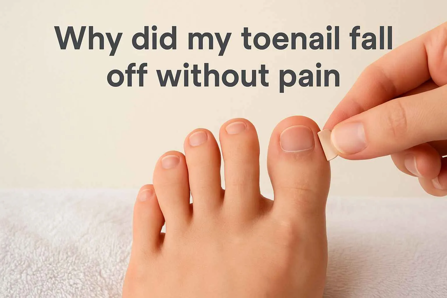 Why Did My Toenail Fall Off Without Pain? 7 Surprising Reasons You Should Know | Updated 2026