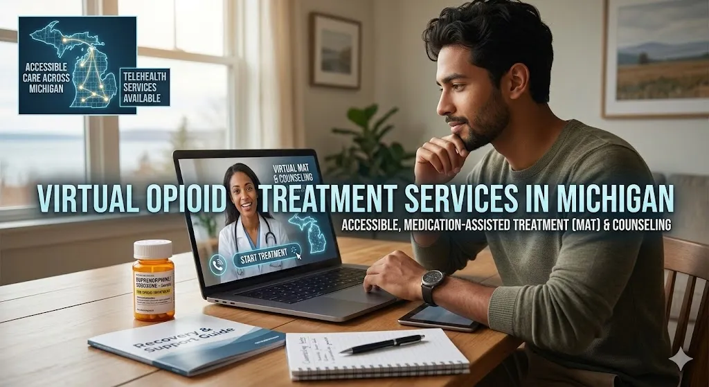 Virtual Opioid Addiction Treatment Services in Michigan